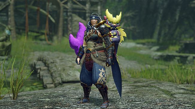 Monster Hunter Rise - "Stuffed Magnamalo" Hunter layered weapon (Gunlance)