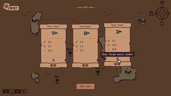 PEW PEW PIRATES - Tower Defense