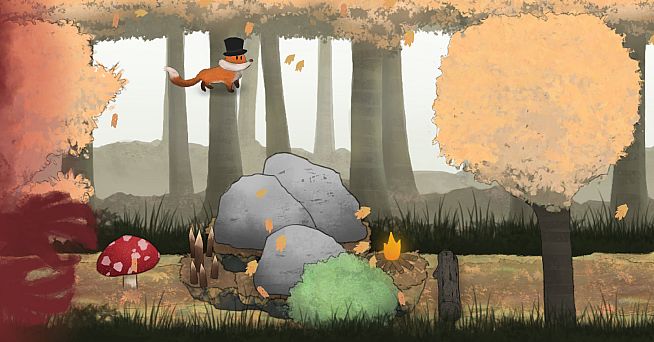 Red Fox and the Four Seasons