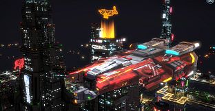 Cyber Car - Bridge Sci-Fi Fighter