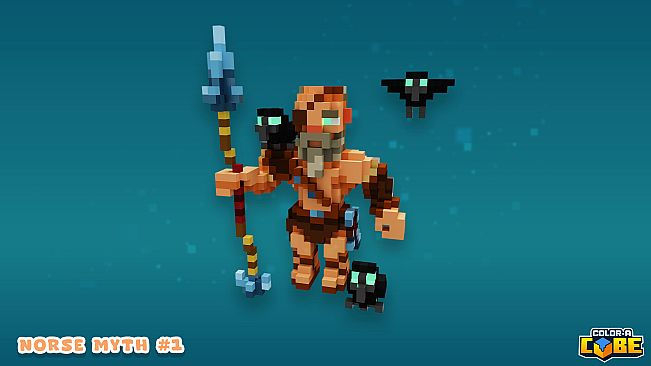 Color-a-Cube - Norse Myth Pack #1