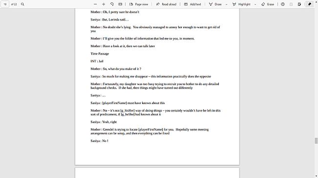 WTC : Recruitment Day Script