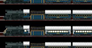 RPG Maker MZ - KR Mystery Train Tileset