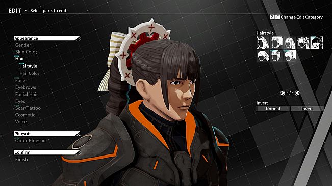 DAEMON X MACHINA - Outer Hairstyles Bundle 2
