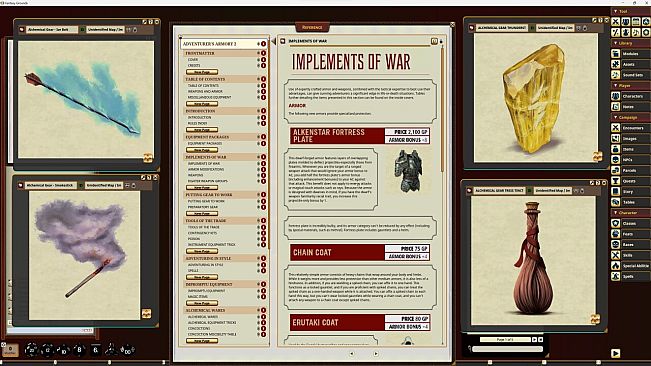 Fantasy Grounds - Pathfinder RPG - Pathfinder Companion: Adventurer's Armory 2