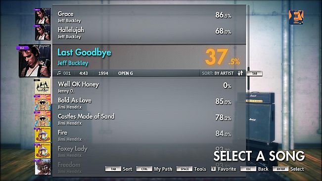 Rocksmith 2014 – Jeff Buckley - “Last Goodbye”