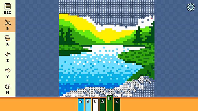 Pixel Cross Stitch - Landscapes Pack 2