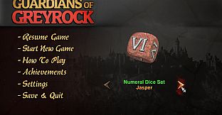 Guardians of Greyrock - Dice Pack: Numeral Set