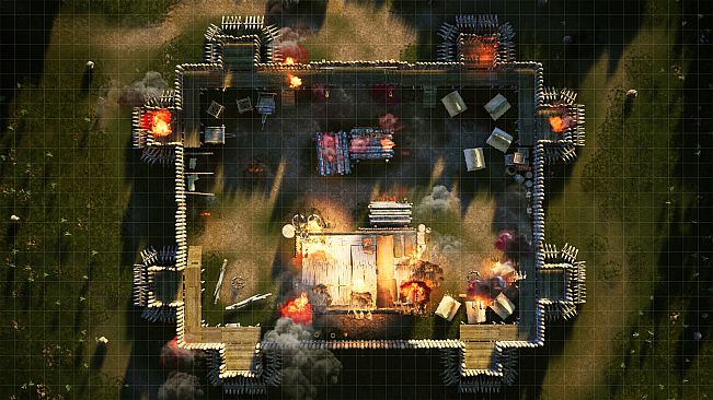 RPGScenery - Log Fort Scene