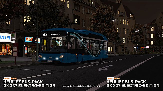 OMSI 2 Add-on Heuliez Bus Pack GX x37 Electric Edition