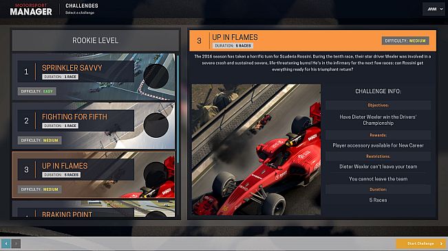 Motorsport Manager - Challenge Pack