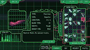 Space Warlord Organ Trading Simulator