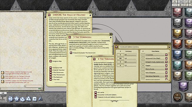 Fantasy Grounds - Mini-Dungeon #016: The Halls of Hellfire (PFRPG)