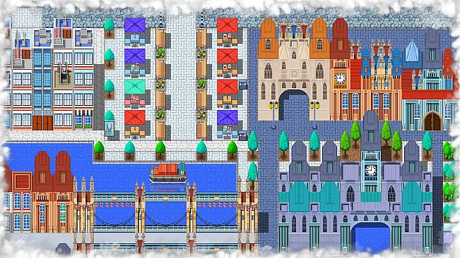 RPG Maker MZ - NEONPIXEL MEGA CITY SET