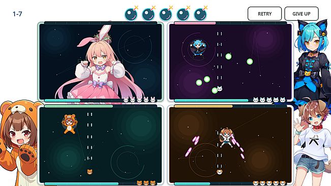 4 SCREENS, 1 SHOT