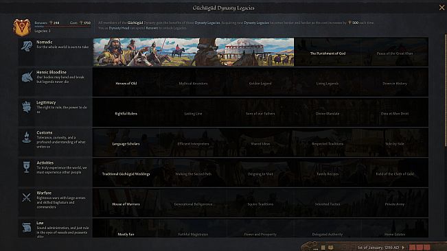 Crusader Kings III: Subscription