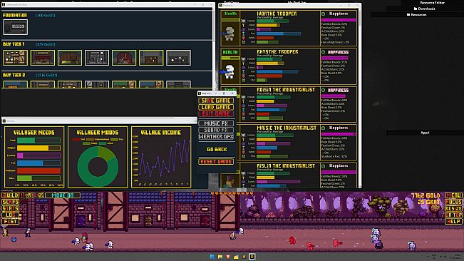 Desktopia: A Desktop Village Simulator