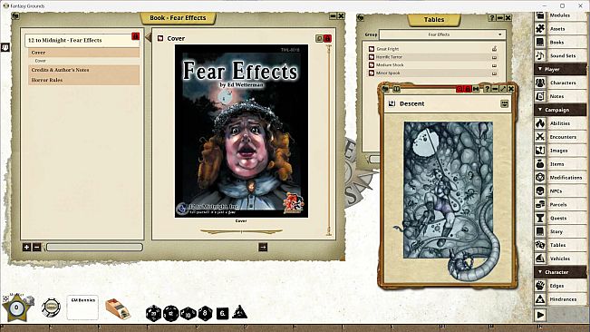 Fantasy Grounds - Fear Effects