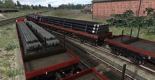 TS Marketplace: BDA 80t Bogie Bolster Wagon Pack