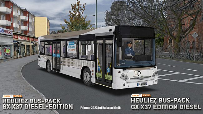 OMSI 2 Add-on Heuliez Bus-Pack GX x37 Diesel-Edition