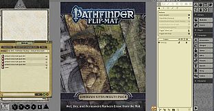 Fantasy Grounds - Pathfinder RPG - Pathfinder Flip-Mat: Ambush Sites Multi-Pack