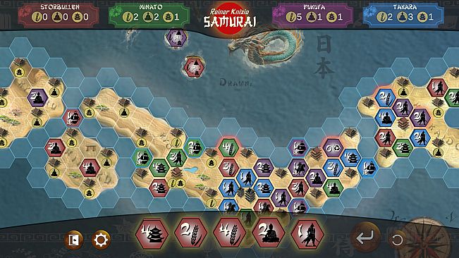 Samurai by Reiner Knizia