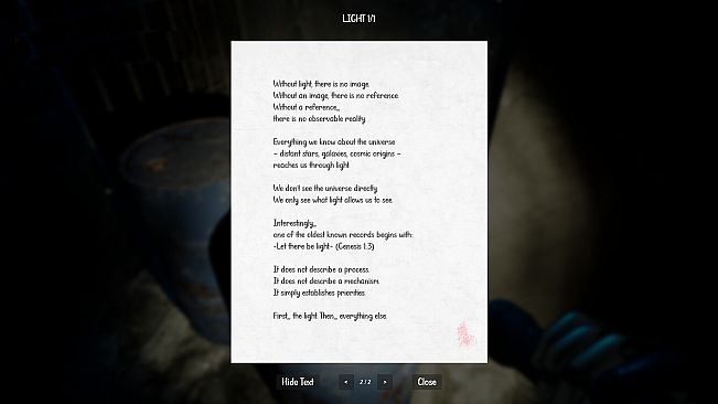 CODEX vs SCIENCE (Not Talos Principles)