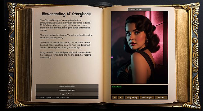 Neverending AI Storybook