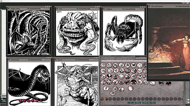 Fantasy Grounds - MC11 Monstrous Compendium Forgotten Realms Appendix (2E)