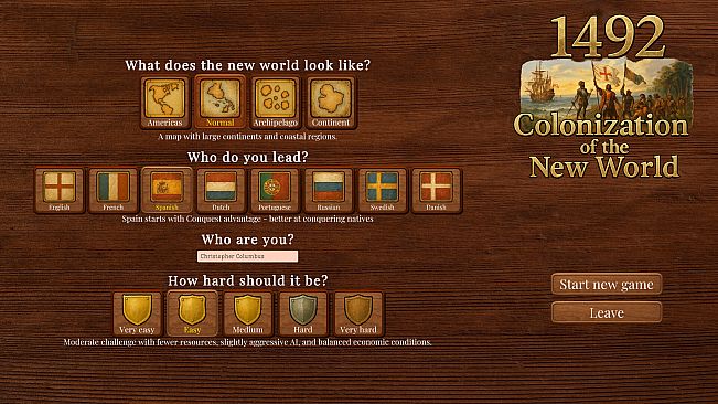 1492 - Colonization of the New World