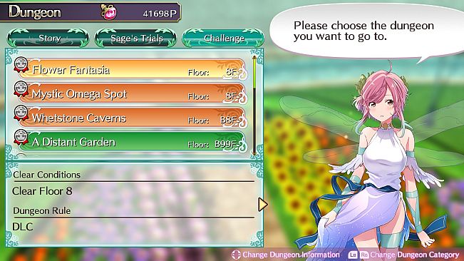 Omega Labyrinth Life - Additional Dungeon: Flower Fantasia