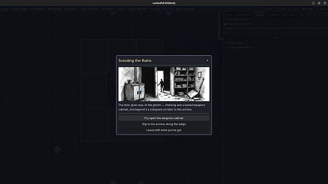 Latticefall: Zombie setting