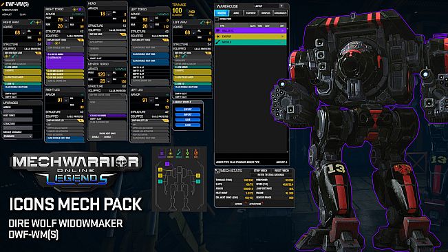 MechWarrior Online - Icons Booster pack