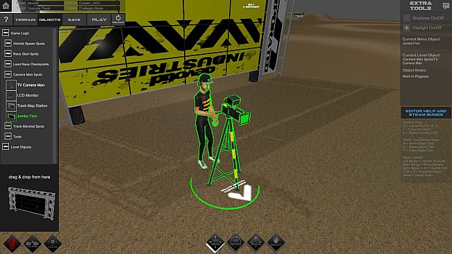 D Series OFF ROAD Driving Simulation