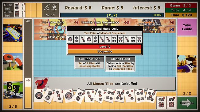 Showdown! Mahjong Tutorial Included