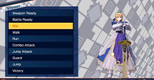 Fate/EXTELLA - Stay night Model (Artoria)