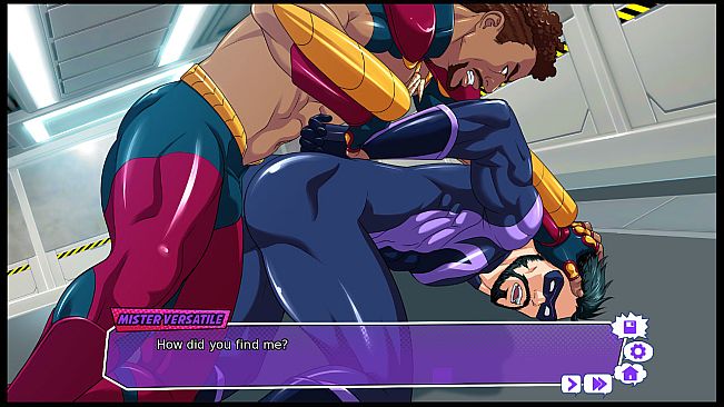 Mister Versatile: A Gay Superhero Visual Novel