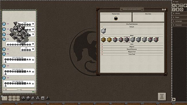 Fantasy Grounds - Metal Dice Pack