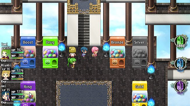 Magical girl's labyrinth