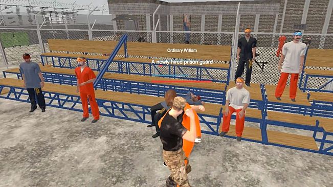 VR Prison Showdown：Rookie Guard Rumble