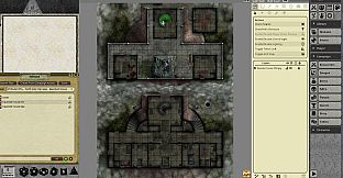 Fantasy Grounds - Pathfinder RPG - Pathfinder Flip-Mat Haunted House