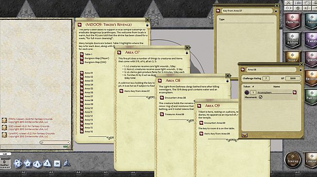 Fantasy Grounds - Mini-Dungeon #009: Tiikeri's Revenge (PFRPG)