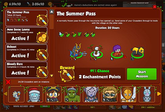 Crusaders of the Lost Idols