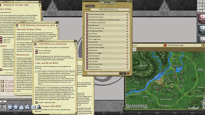 Fantasy Grounds - PFRPG Basic Paths: Wrath of the Orc God