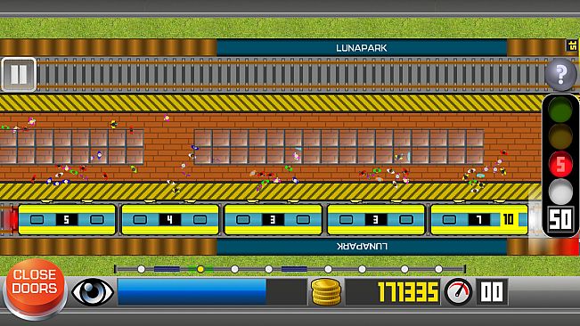 Subway Train Simulator 2D
