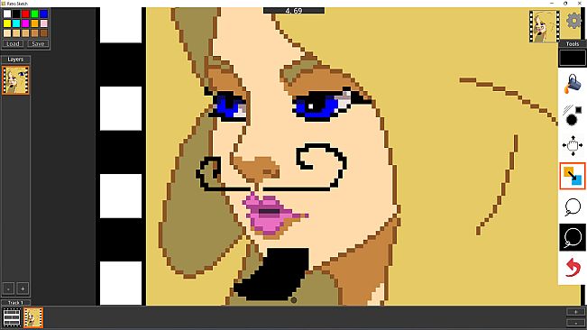 Retro Sketch - Pixel Art & Animation