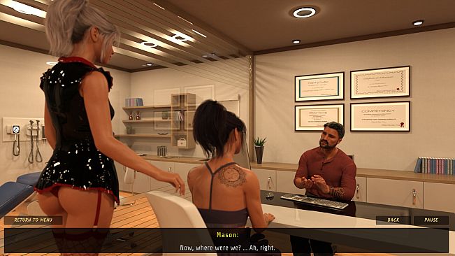 Sex Game - Threesome - Episode 8