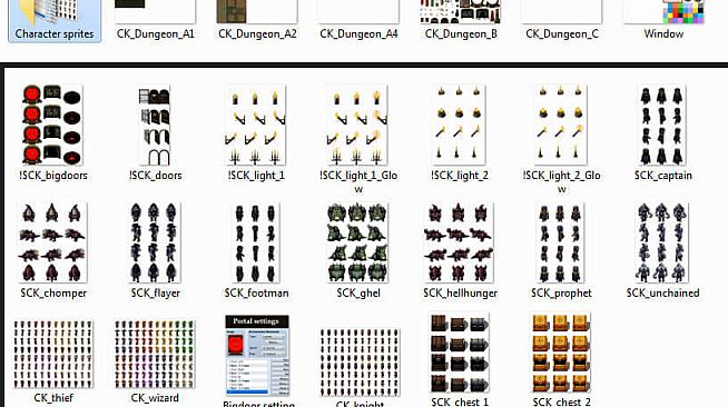 RPG Maker MZ - Cursed Kingdoms Dungeon Tiles