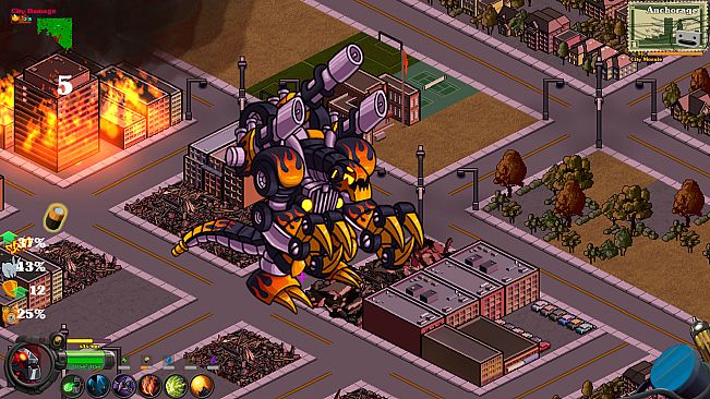 Kaiju-A-GoGo: Hot Rod Ginormasaurus Skin