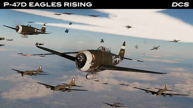 DCS: P-47D - Eagles Rising Campaign by Reflected Simulations